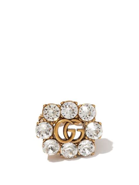 gucci gg crystal ring